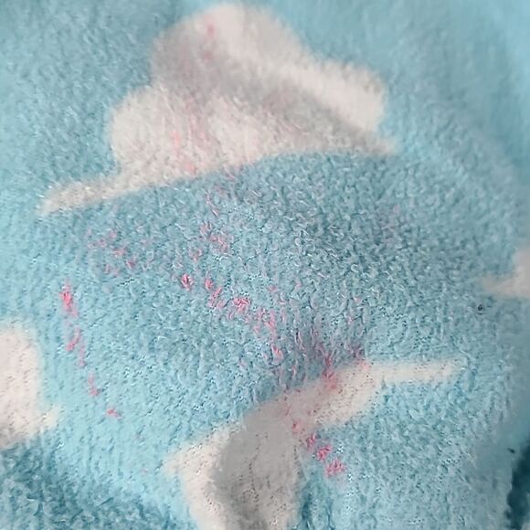 Toy Story Boys 4T Blue Fleece Pajama Long Sleeve Pant PJs Toddler 2pc Sleep Set - Picture 4 of 7